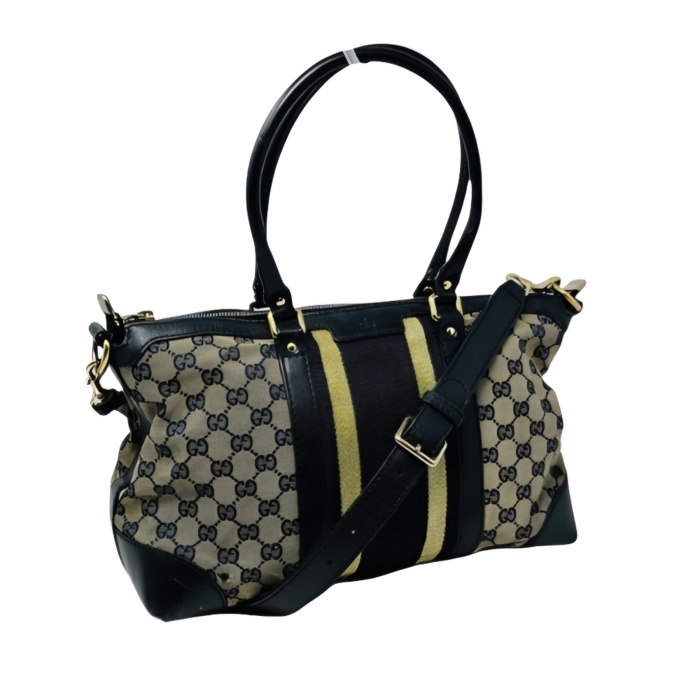 Gucci Monogram Medium Top Handle Bag  EUC - Picture 14 of 14